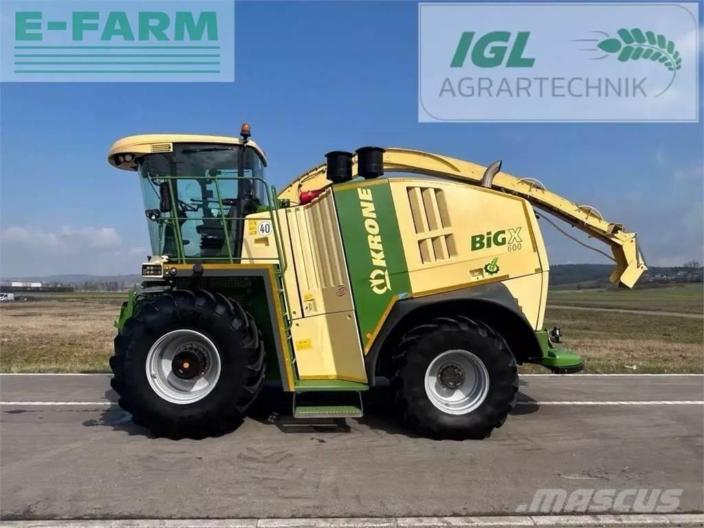 Krone big x 600 i علافات ذاتية الدفع