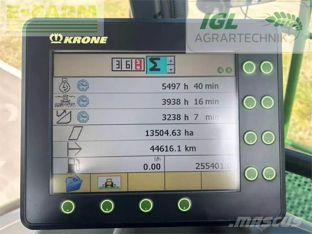 Krone big x 600 i علافات ذاتية الدفع