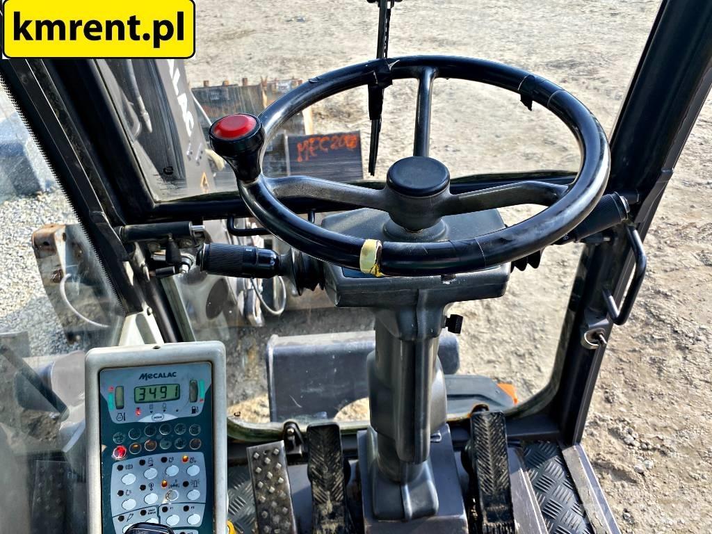 Mecalac 12 M TX لوادر ذات جرافات عكسية