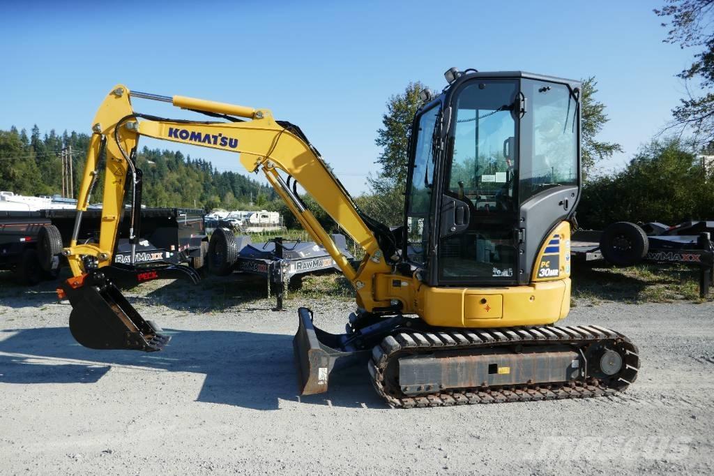 Komatsu PC30MR-5 حفارات صغيرة أقل من 7 طن (حفارات صغيرة)
