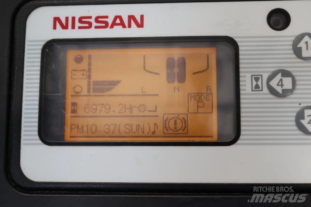 Nissan G1N1L16Q شاحنات ذات رافعات شوكية تعمل بالكهرباء