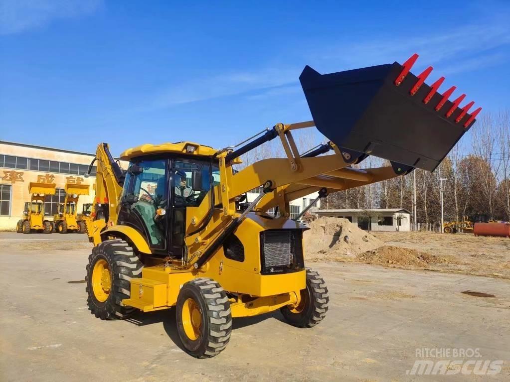 JCB 4CX لوادر ذات جرافات عكسية