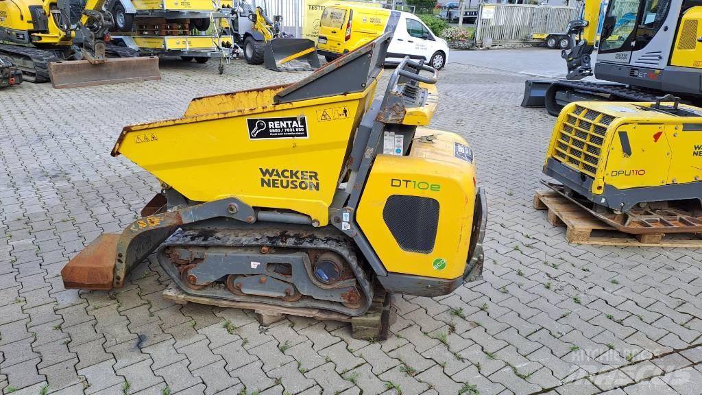 Wacker Neuson DT10e عربات نقل قلابة مجنزرة