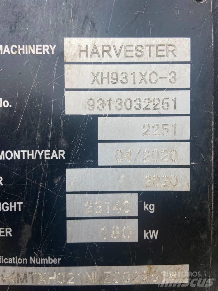 Komatsu 931XC حصادات