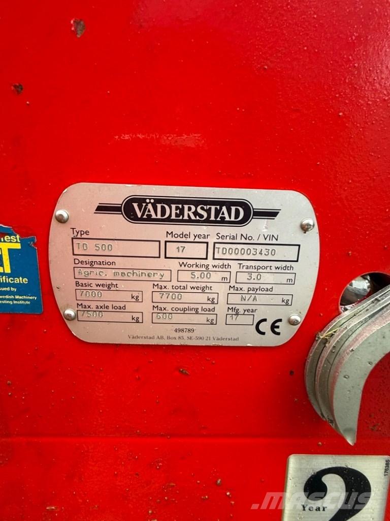 Väderstad TD500 زراعات