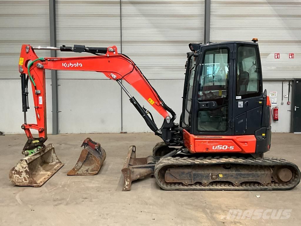 Kubota U 50-5 حفارات صغيرة أقل من 7 طن (حفارات صغيرة)