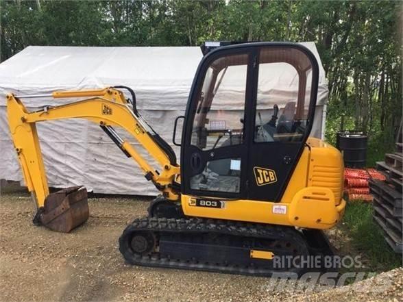 JCB 803 حفارات صغيرة أقل من 7 طن (حفارات صغيرة)