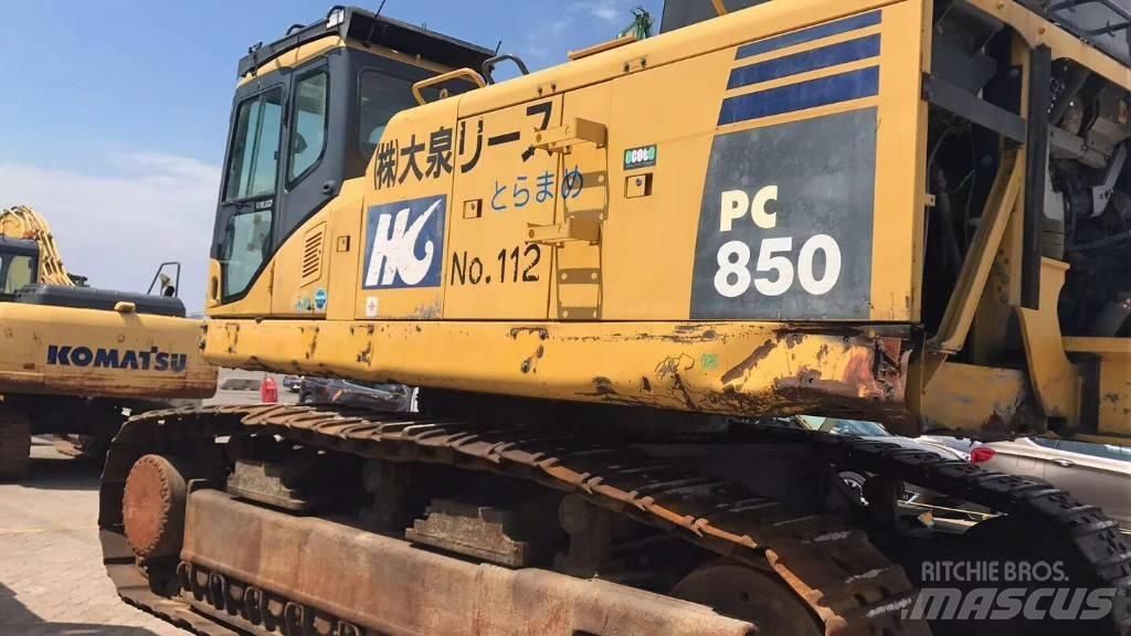 Komatsu PC 850 SE حفارات زحافة