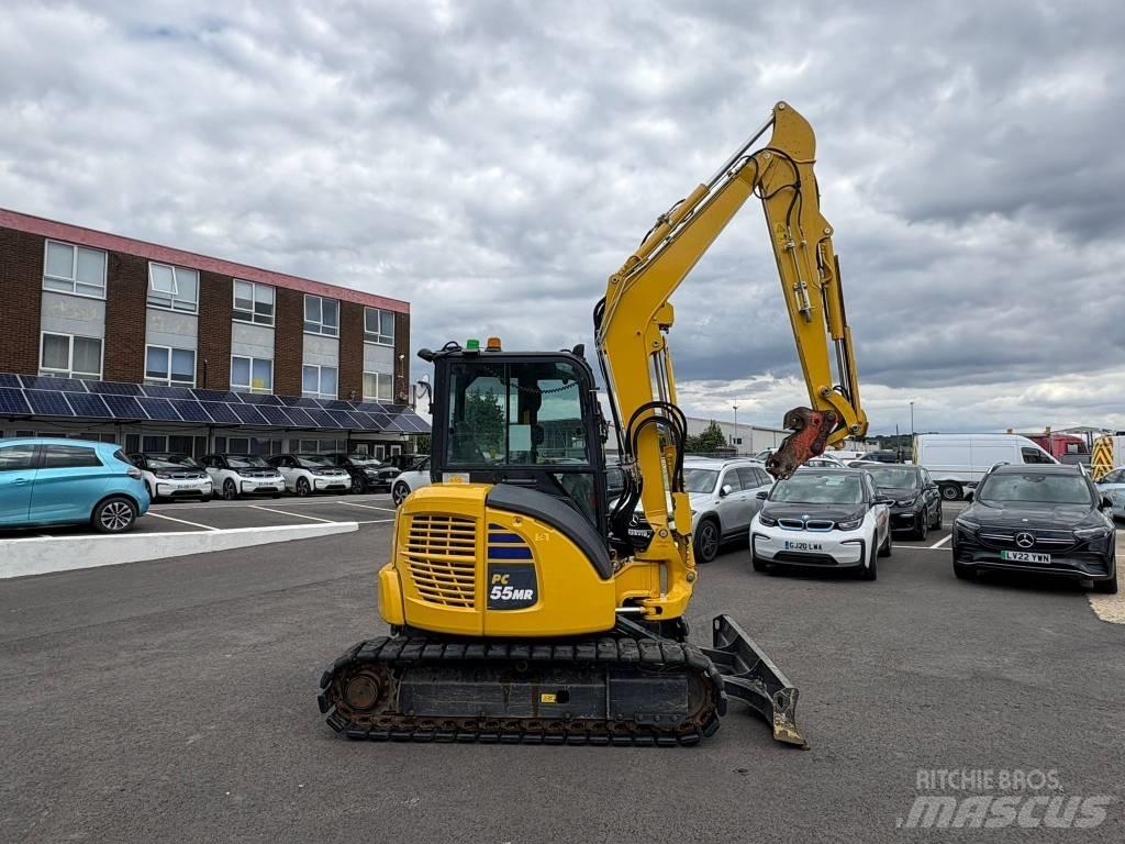 Komatsu PC 55 MR-5 حفارات صغيرة أقل من 7 طن (حفارات صغيرة)