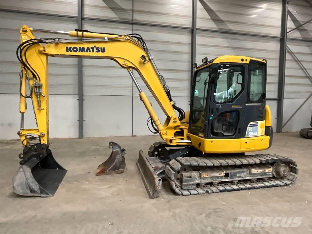 Komatsu PC 80 MR-3 حفارات وسط 7 طن - 12 طن