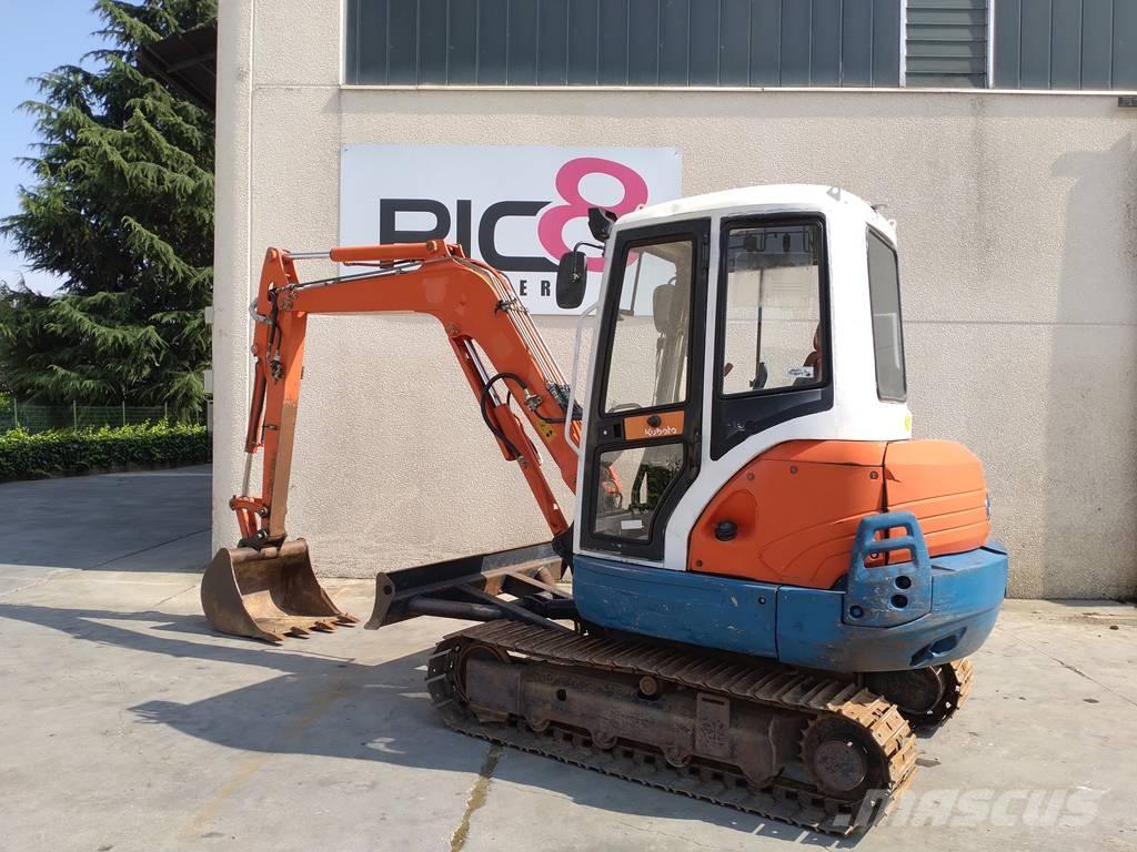 Kubota KX 121-3 حفارات صغيرة أقل من 7 طن (حفارات صغيرة)