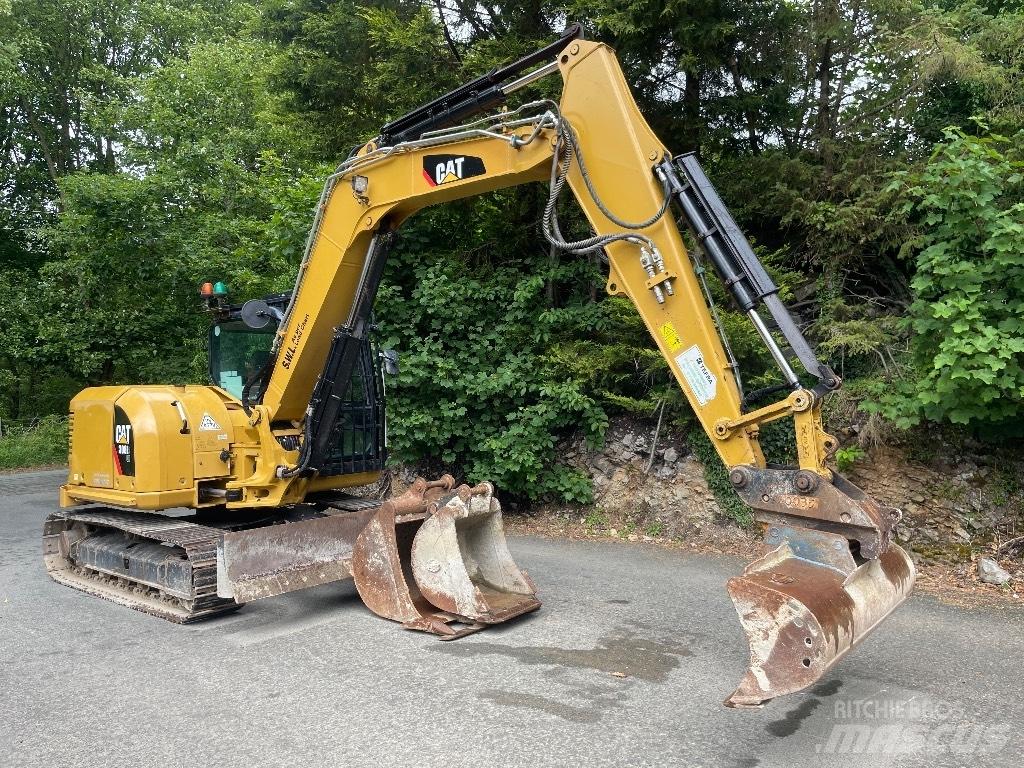 CAT 308 E 2 CR حفارات وسط 7 طن - 12 طن