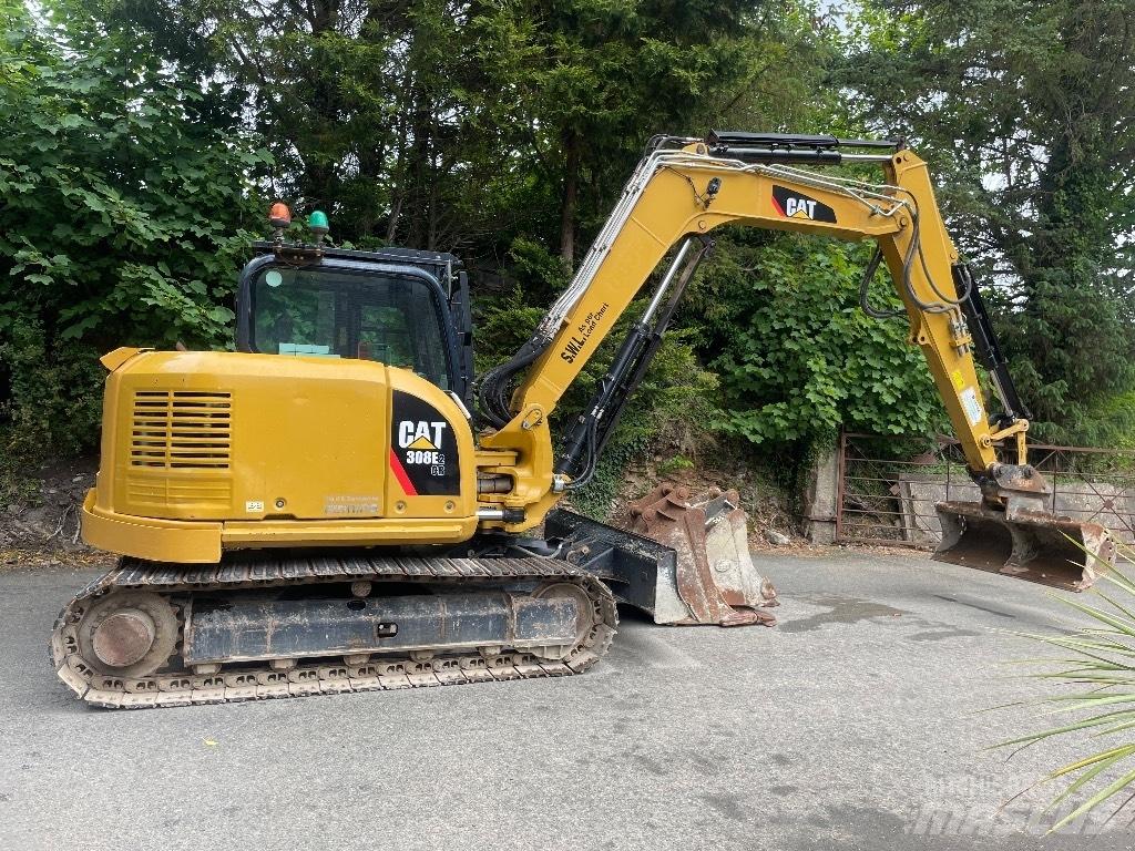 CAT 308 E 2 CR حفارات وسط 7 طن - 12 طن