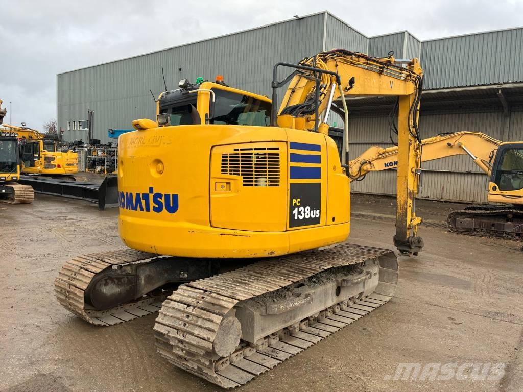 Komatsu PC138US-10 حفارات زحافة
