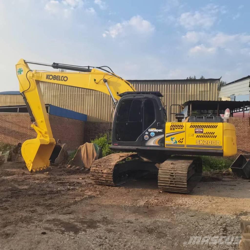 Kobelco SK 200 D حفارات زحافة