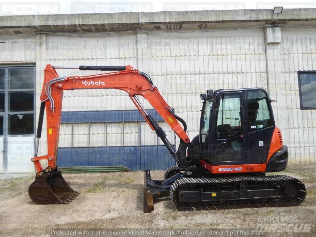 Kubota KX080-4 حفارات وسط 7 طن - 12 طن