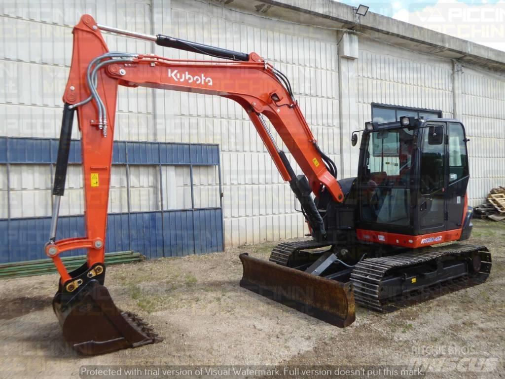 Kubota KX080-4 حفارات وسط 7 طن - 12 طن
