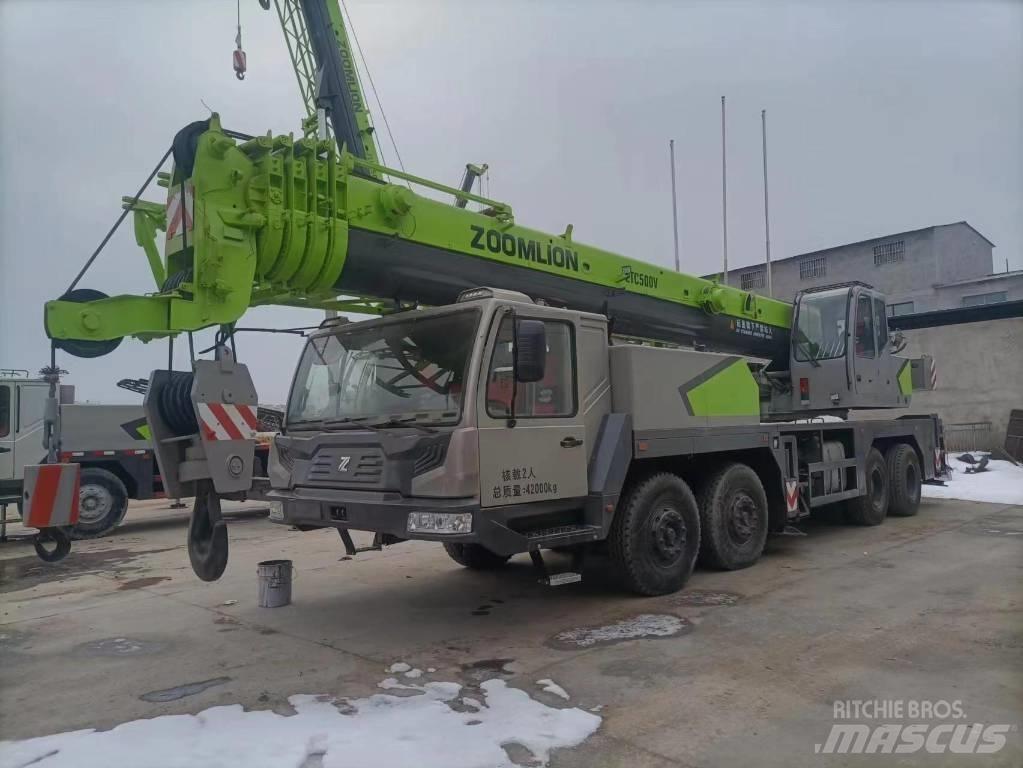 Zoomlion ZTC 500 V رافعات صالحة لكل أنواع الطرق