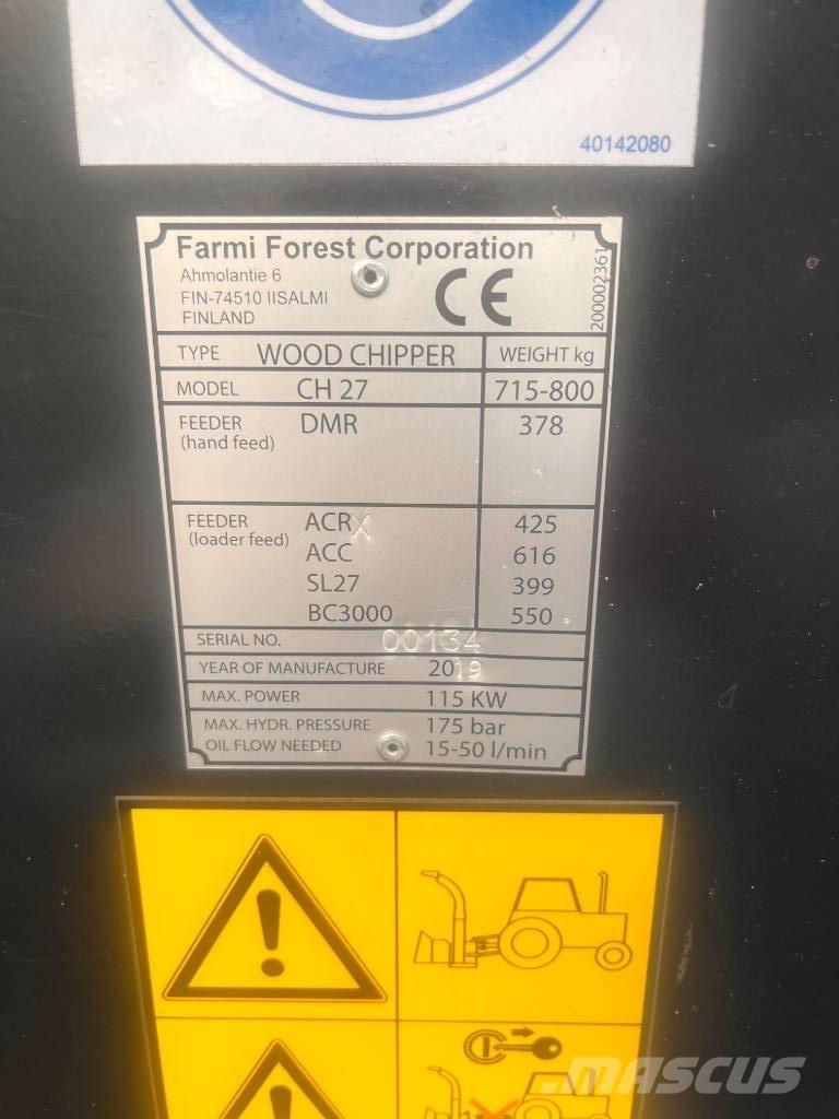 Farmi Forest CH 27 معدات الحِراجة - غير ذلك