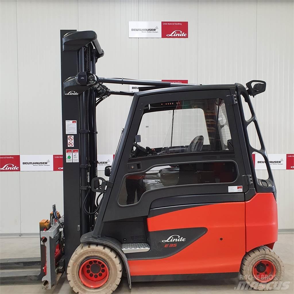 Linde E35HL شاحنات ذات رافعات شوكية تعمل بالكهرباء