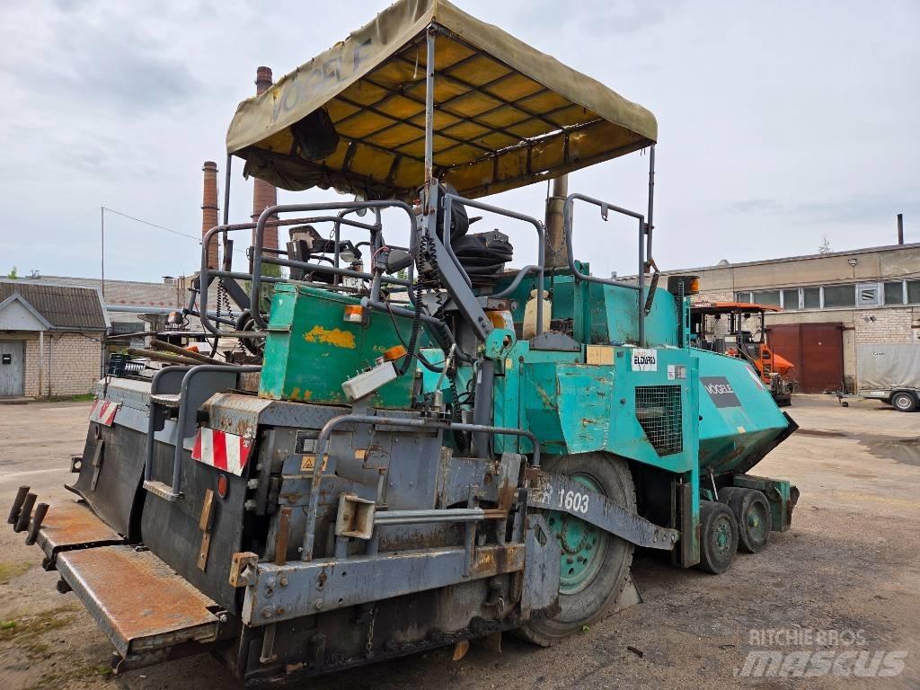 Vögele Super 1603 معدات السفلتة