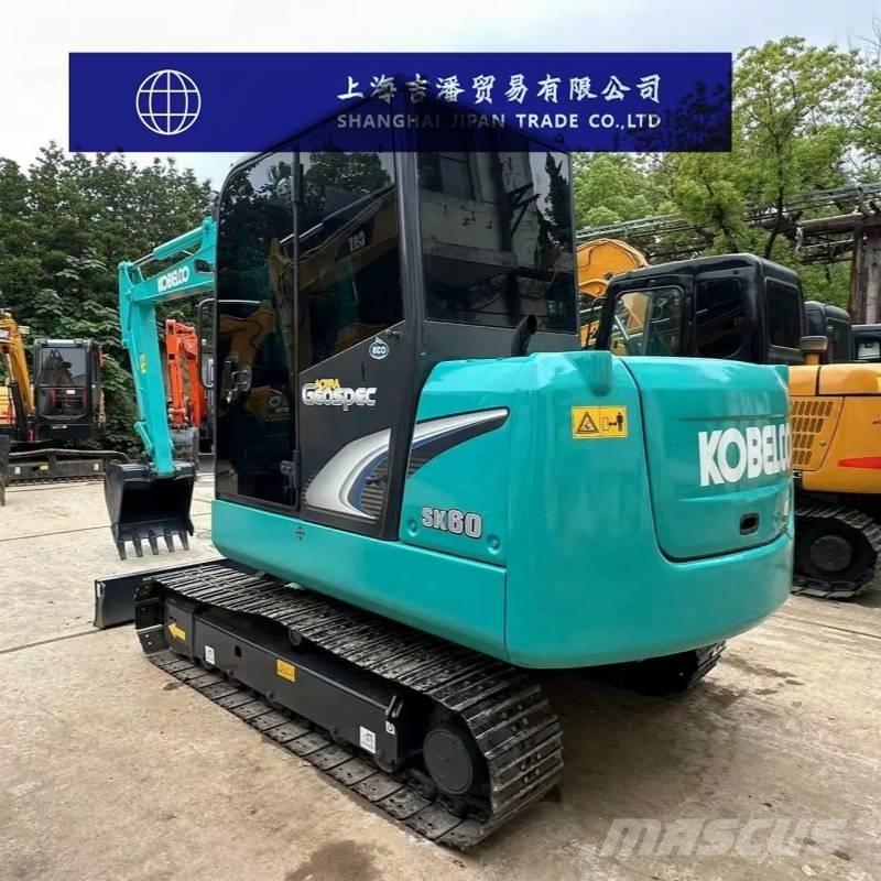 Kobelco sk60 حفارات صغيرة أقل من 7 طن (حفارات صغيرة)