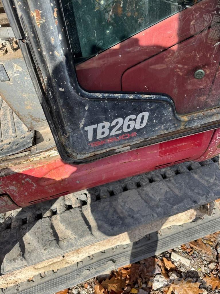Takeuchi TB260 حفارات صغيرة أقل من 7 طن (حفارات صغيرة)