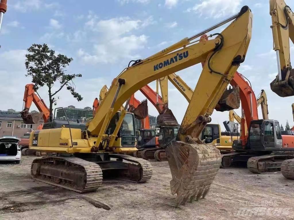 Komatsu PC 360-7 حفارات زحافة