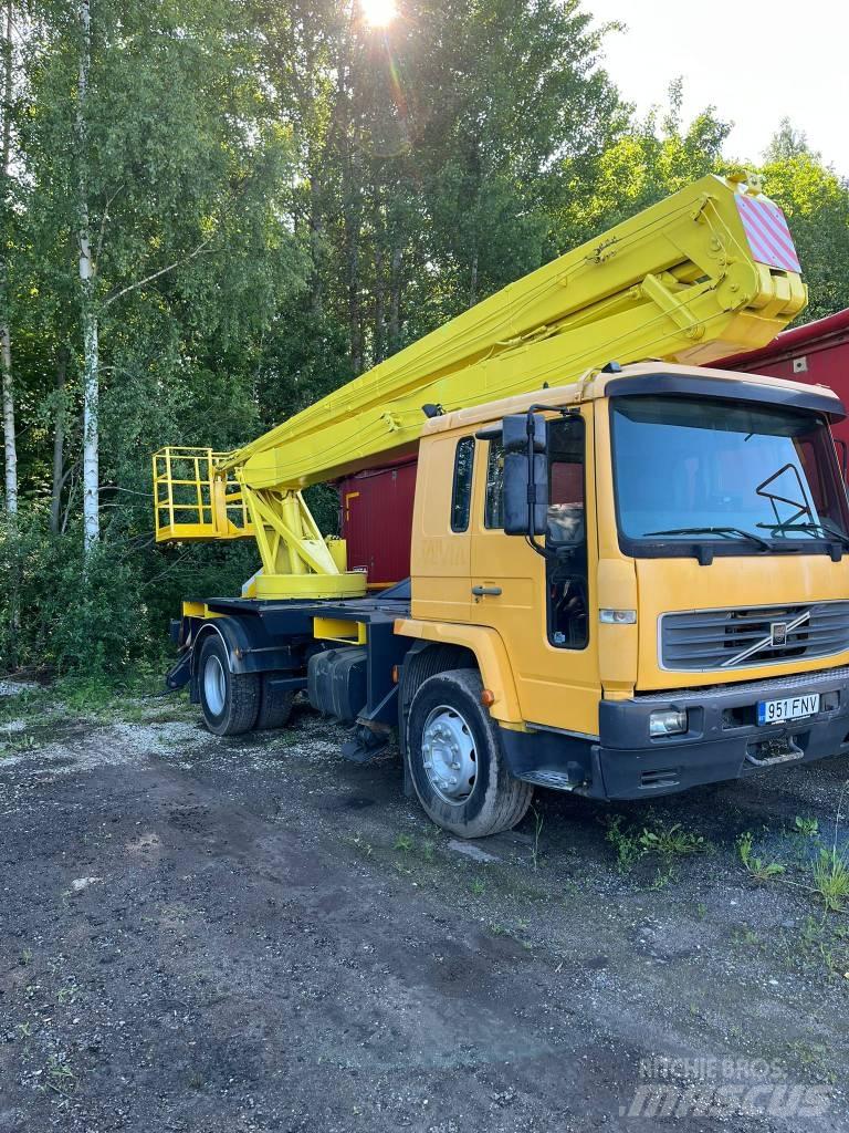 Volvo FL 6 المنصات الهوائية المثبتة على شاحنة