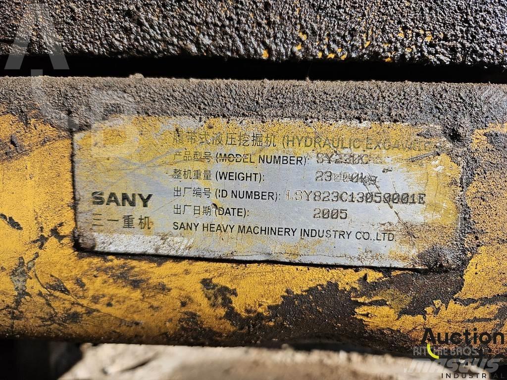 Sany SY 230 C حفارات زحافة