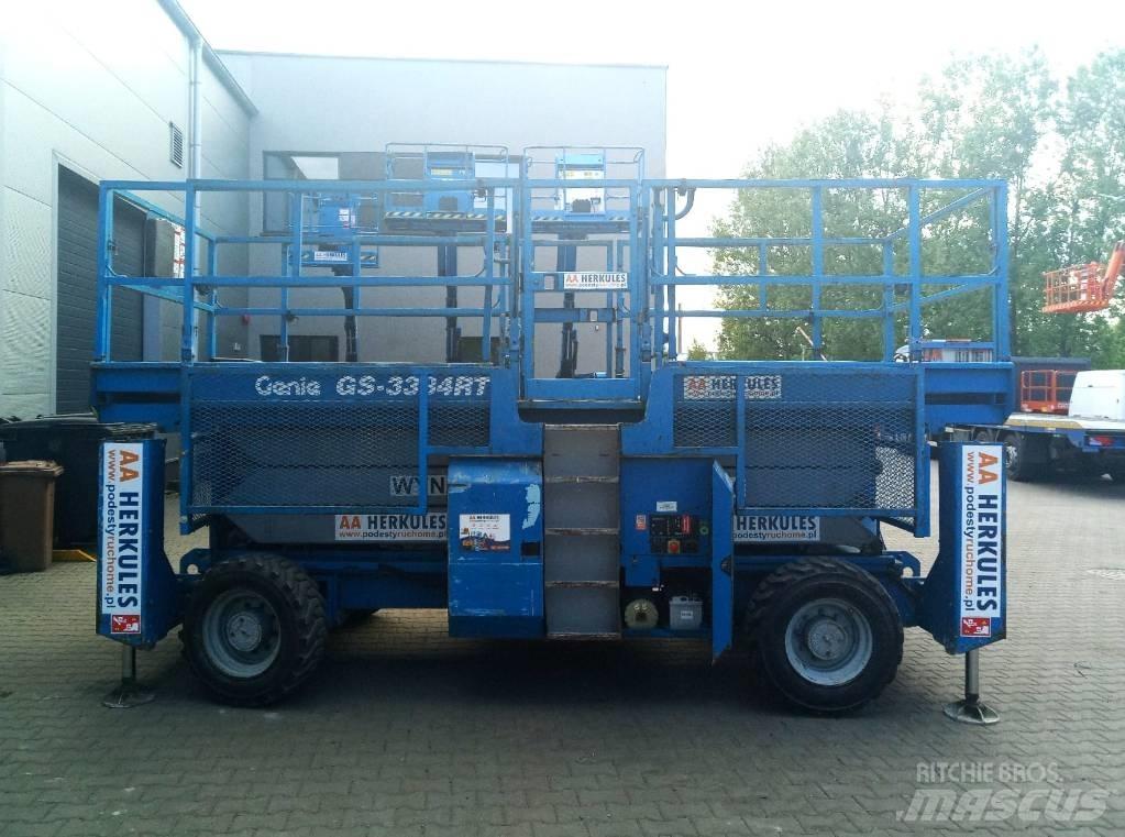Genie 3384 RT رافعات مقصية الشكل