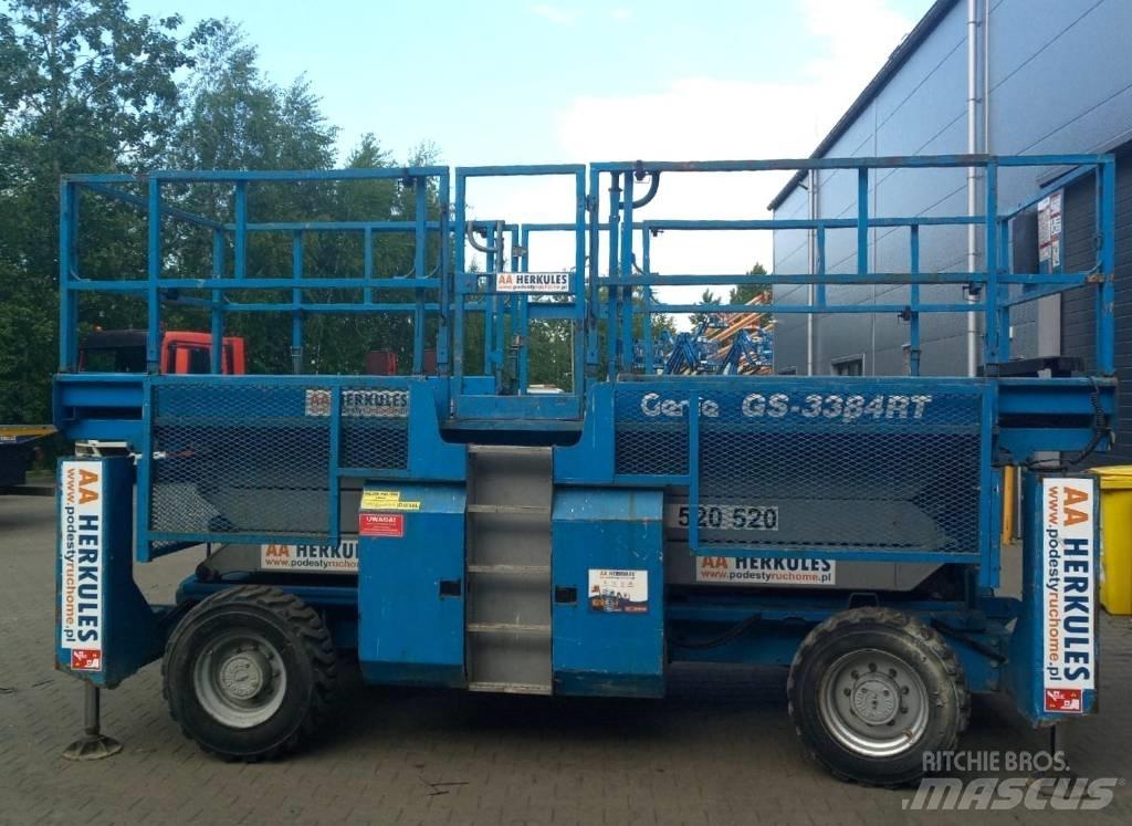 Genie 3384 RT رافعات مقصية الشكل