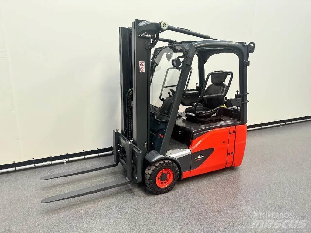 Linde 386 E 16-02 شاحنات ذات رافعات شوكية تعمل بالكهرباء