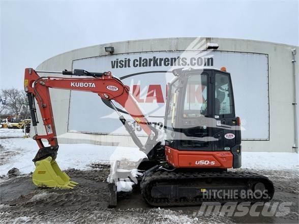 Kubota U55-5 حفارات صغيرة أقل من 7 طن (حفارات صغيرة)