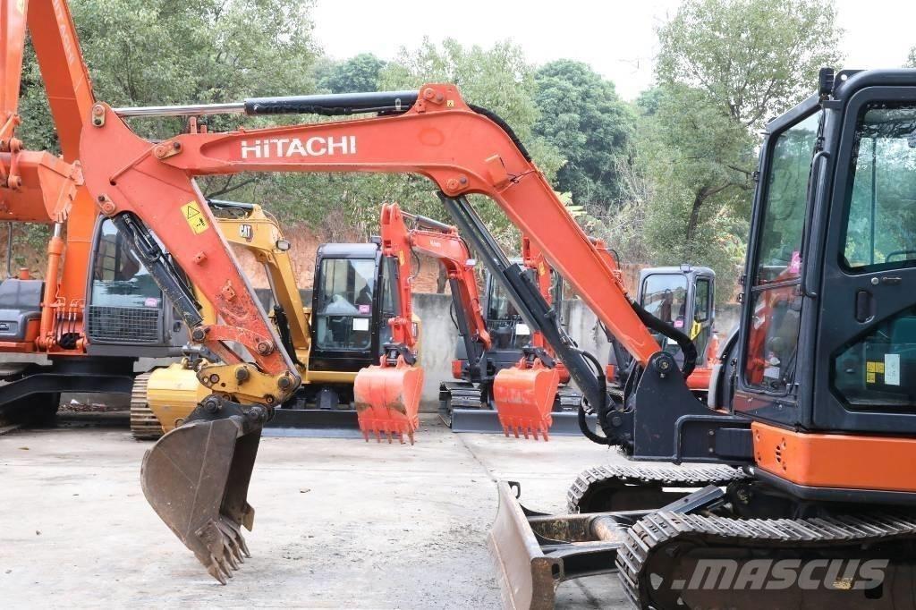 Hitachi ZX 55 USR حفارات صغيرة أقل من 7 طن (حفارات صغيرة)