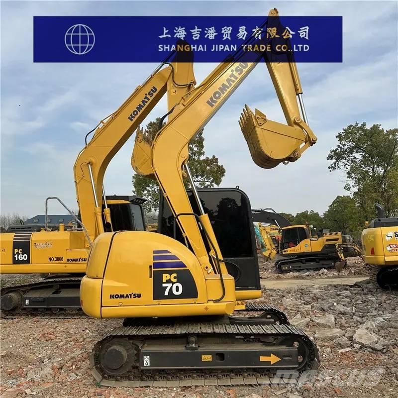 Komatsu PC 70 حفارات صغيرة أقل من 7 طن (حفارات صغيرة)
