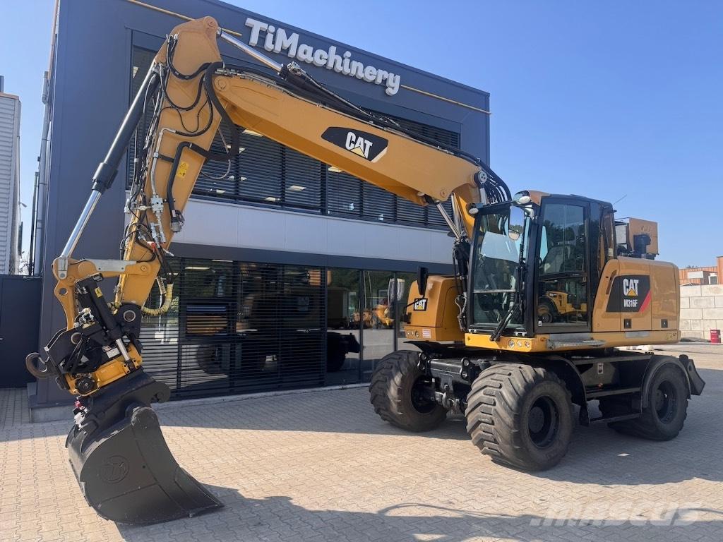 CAT M316F حفارات بعجل