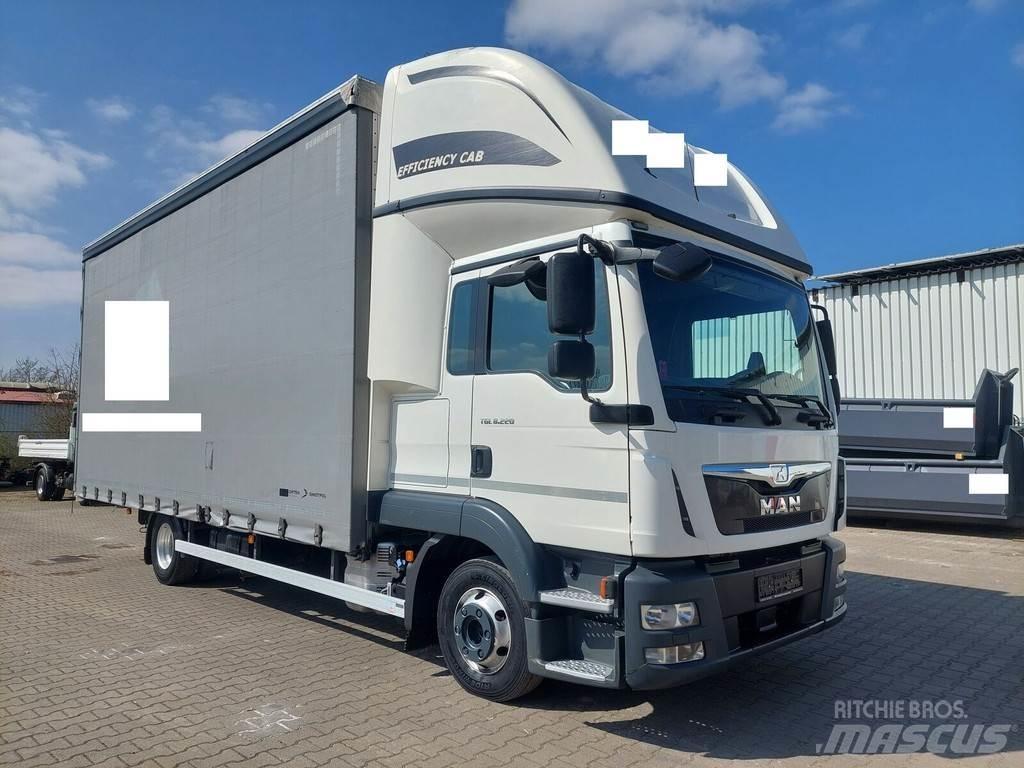MAN TGL 8.220 شاحنات بغطاء جانبي