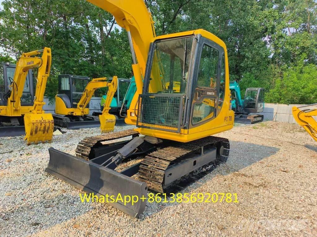 Komatsu PC 70-7 حفارات زحافة