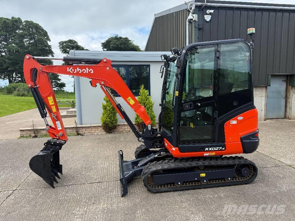 Kubota KX027-4 حفارات صغيرة أقل من 7 طن (حفارات صغيرة)