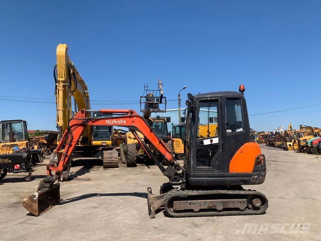 Kubota KX 61-3 حفارات صغيرة أقل من 7 طن (حفارات صغيرة)