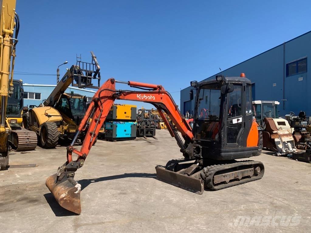 Kubota KX 61-3 حفارات صغيرة أقل من 7 طن (حفارات صغيرة)