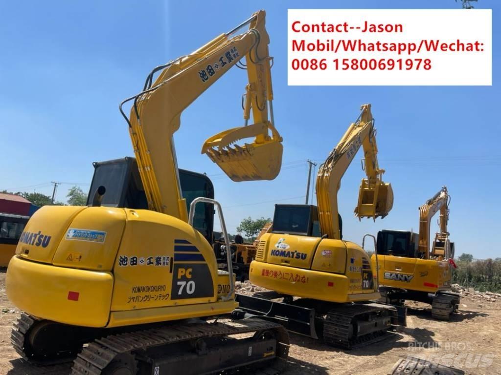 Komatsu PC 70-8 حفارات زحافة