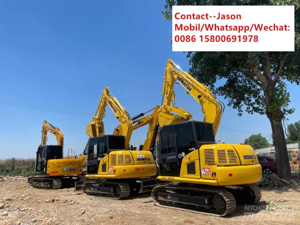 Komatsu PC 70-8 حفارات زحافة