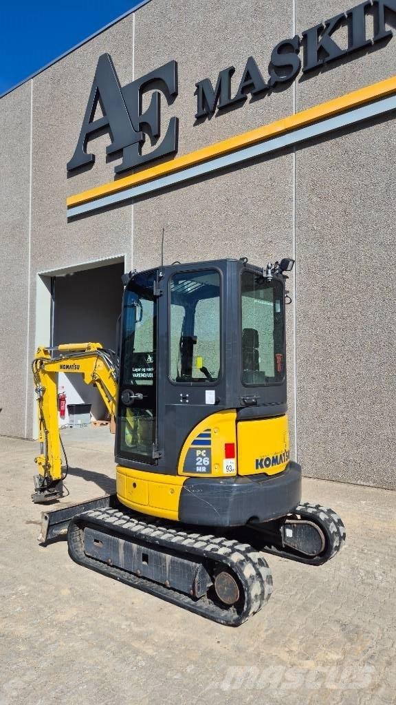 Komatsu PC 26 MR-3 حفارات صغيرة أقل من 7 طن (حفارات صغيرة)