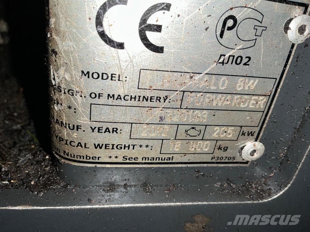 Ponsse BUFFALO+ 8W شاحنات