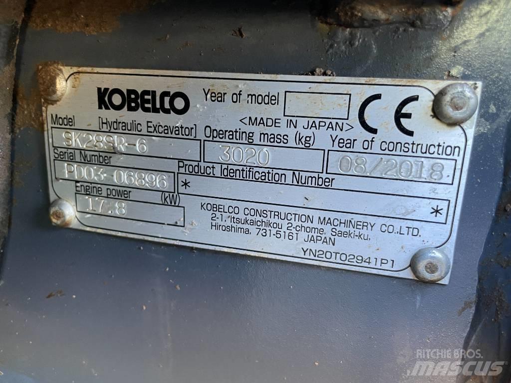 Kobelco SK 28 SR حفارات صغيرة أقل من 7 طن (حفارات صغيرة)