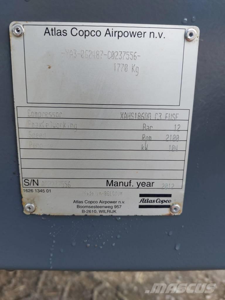 Atlas Copco XAHS186 مكابس