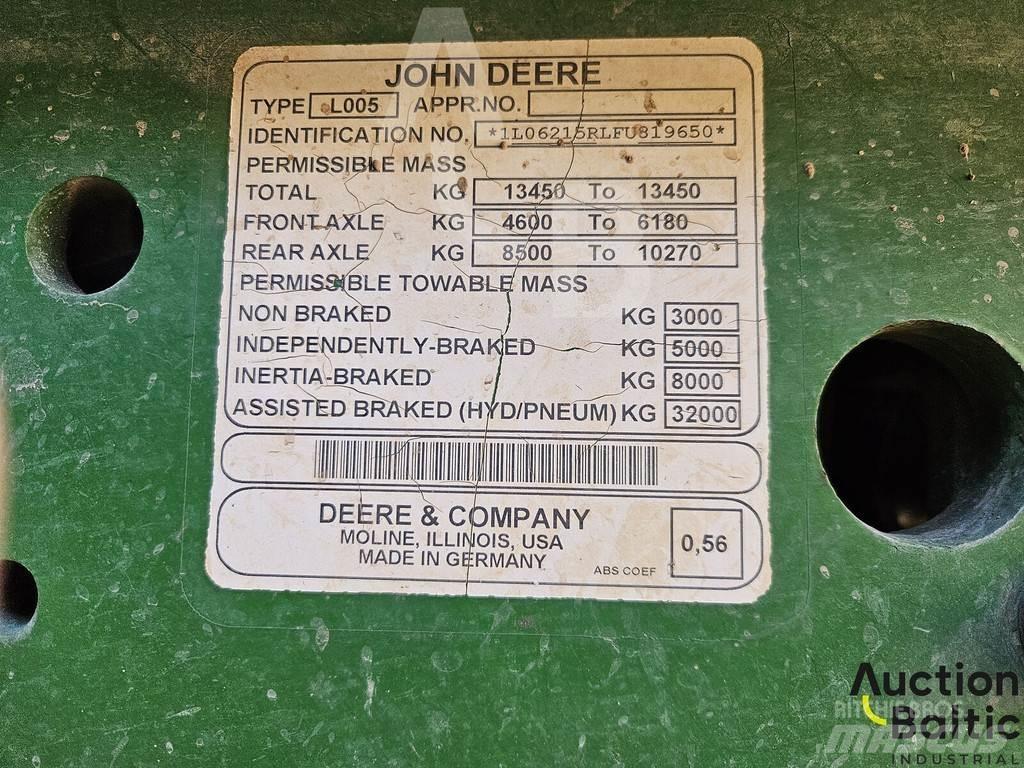 John Deere 6125 R الجرارات
