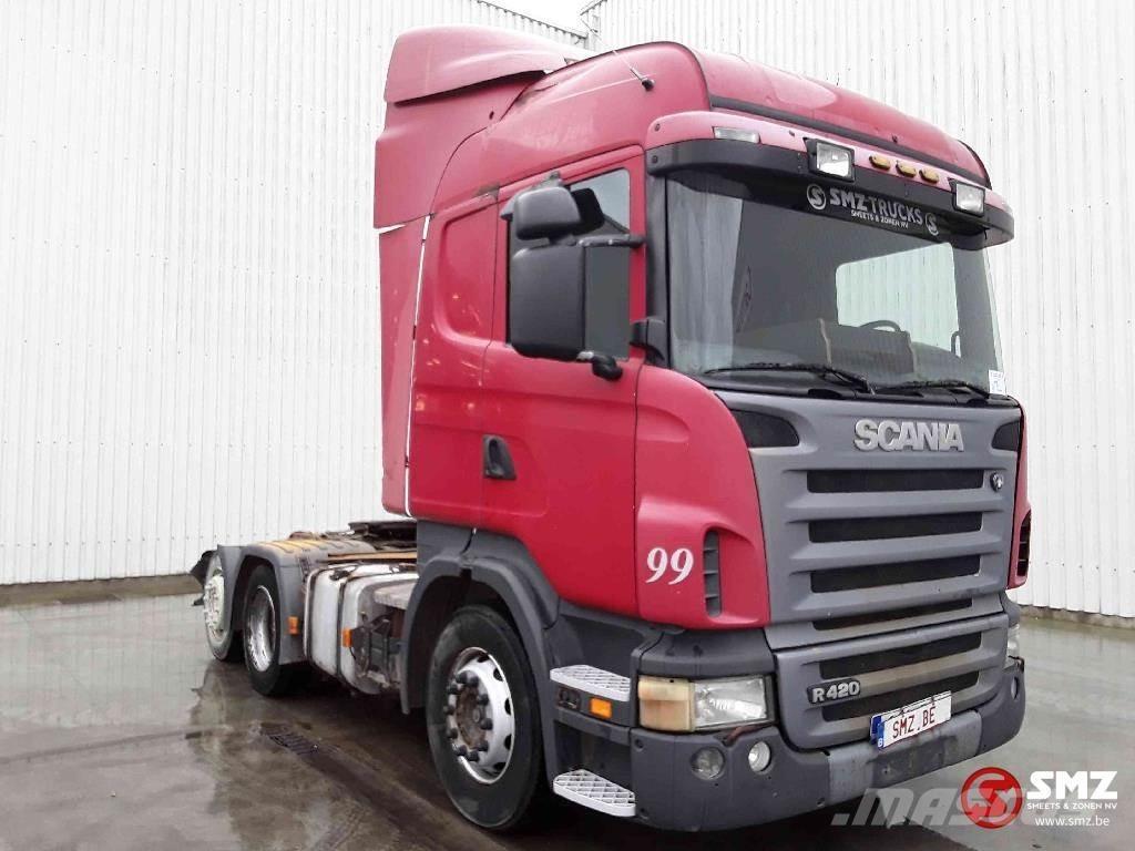 Scania R 420 6x2 وحدات الجر
